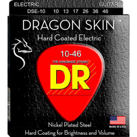 DR BP144 DSE-10 DRAGON SKIN ELECTRIC GUITAR STRINGS 10-46 144 SET BULK PACK